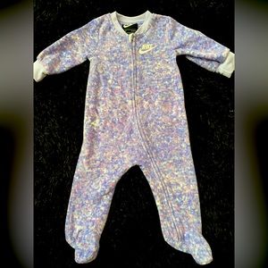 Baby Nike Fleece Zip Up One Piece
